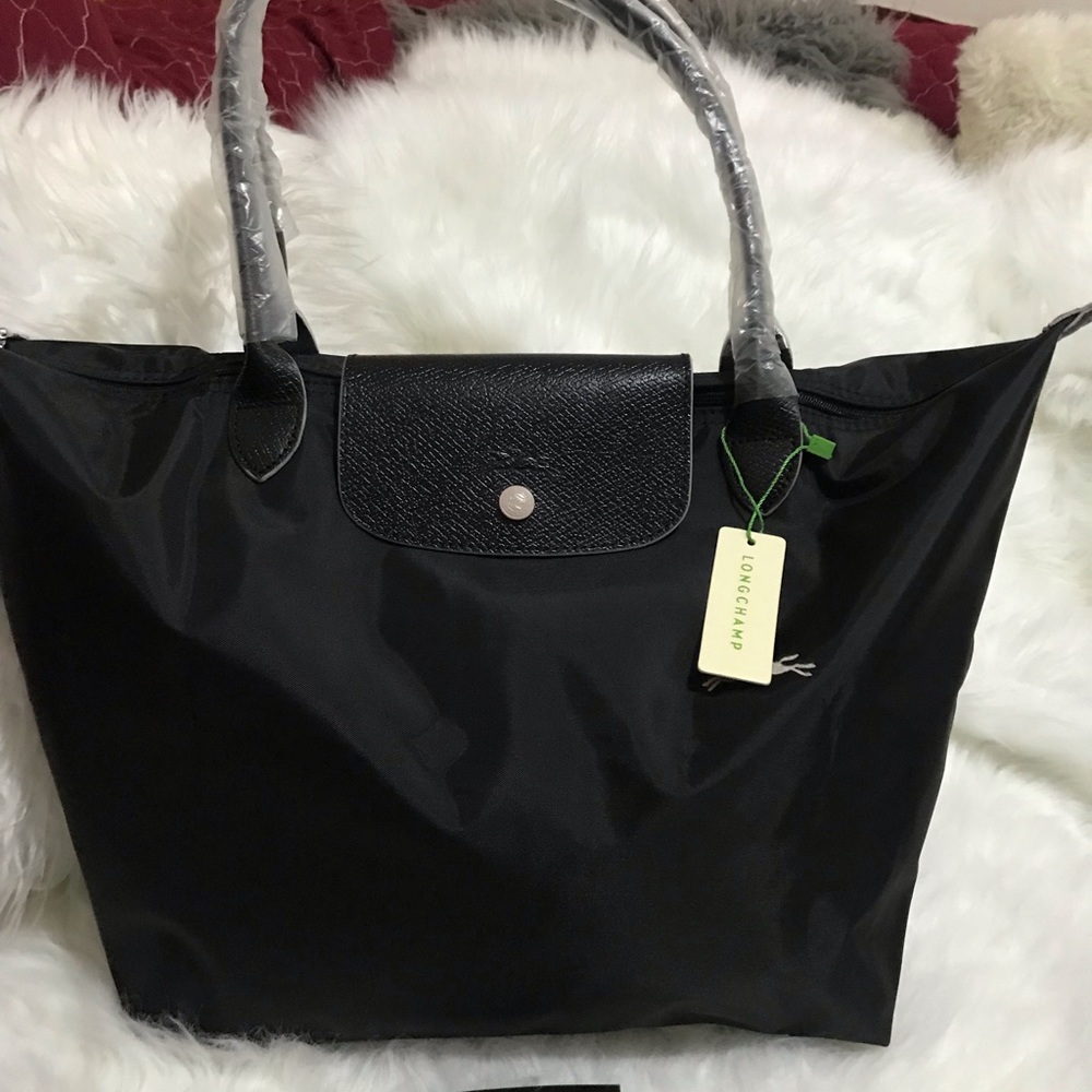 SOLD. NWT.  Longchamp Le Pliage CLUB Large BLACK